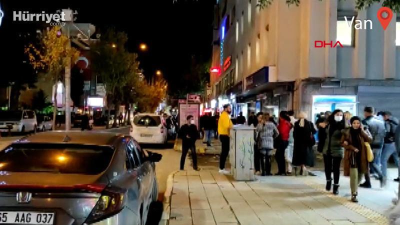 Van'da art arda 3.8 ile 4.1 büyüklüğünde iki deprem meydana geldi