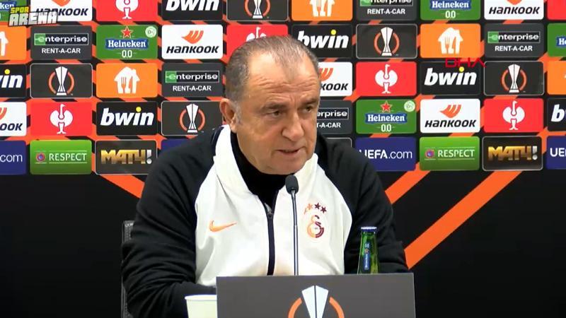 Galatasaray Teknik Direktörü Fatih Terim, Lokomotiv Moskova maçı öncesi konuştu