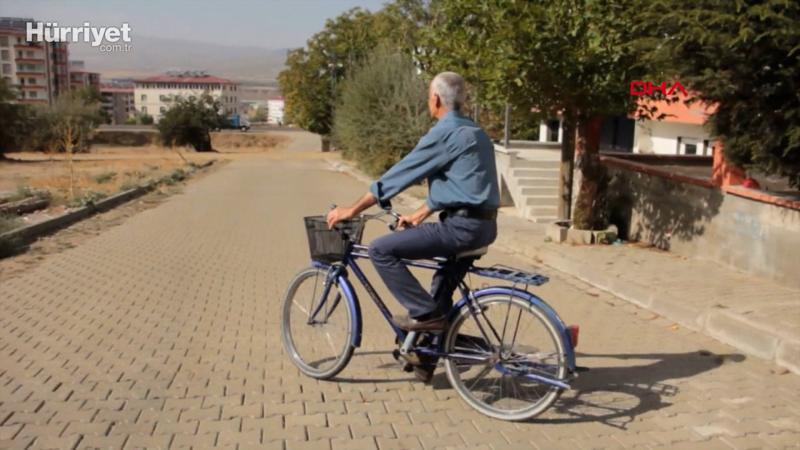 25 yıldır aynı bisikleti kullanıyor
