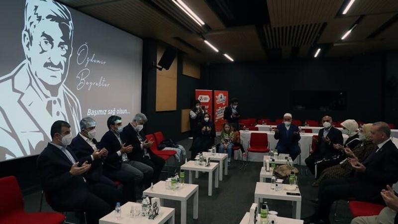 Cumhurbaşkanı Erdoğan'dan Bayraktar ailesine taziye ziyareti