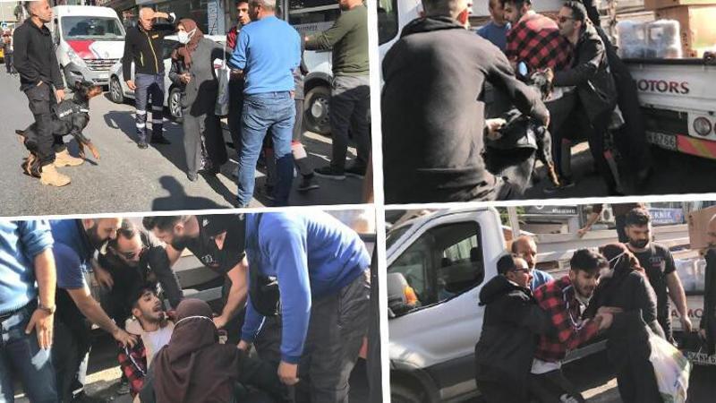 Telefonunu çaldığı ağabeyinden kaçtı! Köpekli müdahaleden kaçamadı