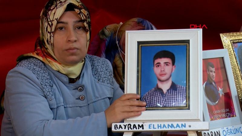 Evlat nöbetindeki anne oğlumu kaybettiğim yerde arıyorum