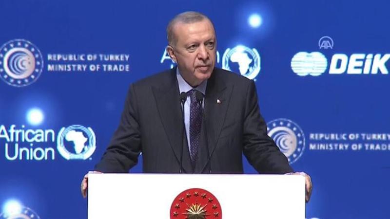 Cumhurbaşkanı Erdoğan, Türkiye - Afrika Ekonomi ve İş Forumu'nda açıklamalarda bulundu