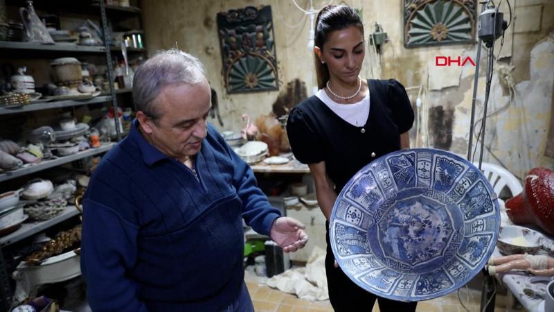 52 yıldır 'antika hastanesi'nde antika ve anılara hayat veriyor