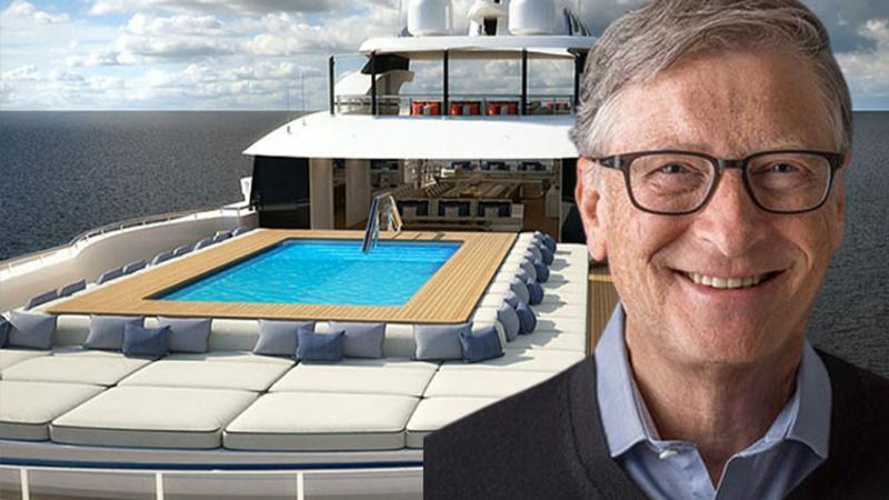 Bill Gates'in lüks yatları Marmaris'te