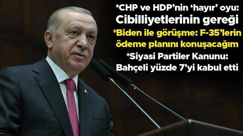 Cumhurbaşkanı Erdoğan'dan önemli açıklamalar