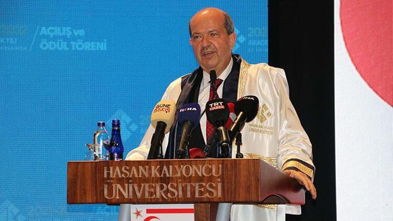KKTC Cumhurbaşkanı Tatar: Benim yolum Türkiye yoludur