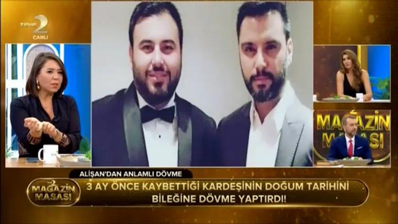 Alişan’dan anlamlı dövme!