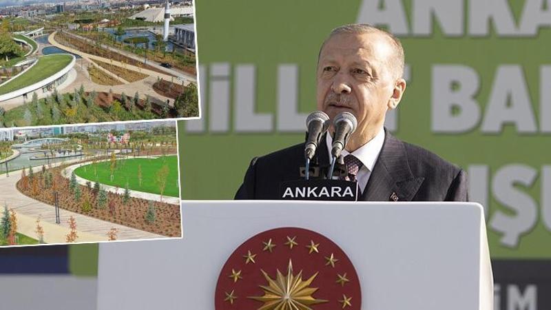 Cumhurbaşkanı Erdoğan müjdeyi duyurdu: İstanbul Atatürk Havalimanı’nda da millet bahçesi kuruyoruz