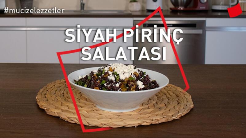 Siyah Pirinç Salatası Tarifi | Mucize Lezzetler