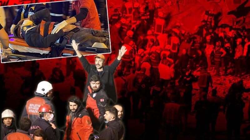 Malatya'da iki katlı bina çöktü