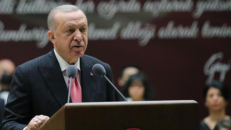 Cumhurbaşkanı Erdoğan, Tarihi CSO Konser Salonu'nda düzenlenen anma programında konuştu