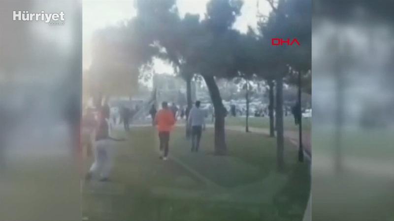 Maltepe'de taşlı bıçaklı taraftar kavgası