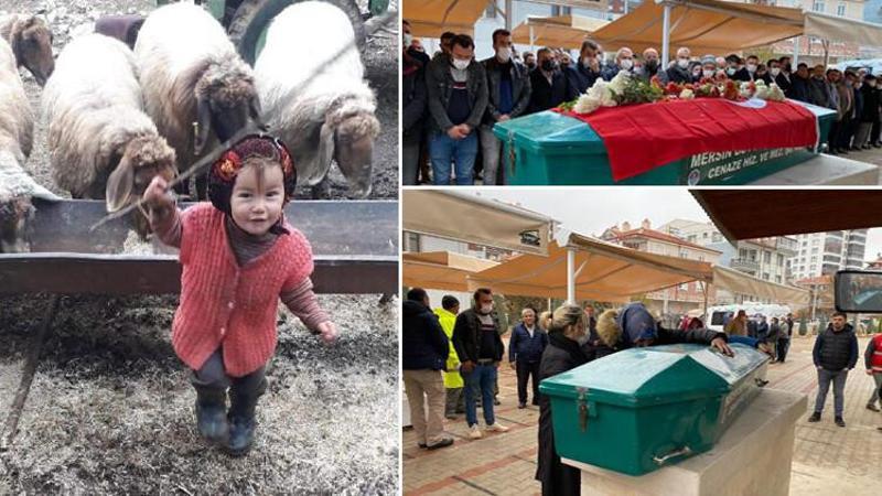 Küçük Müslüme son yolculuğuna uğurlandı