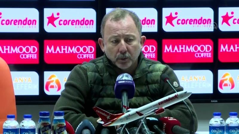 Alanyaspor-Beşiktaş maçının ardından Sergen Yalçın açıklamalarda bulundu
