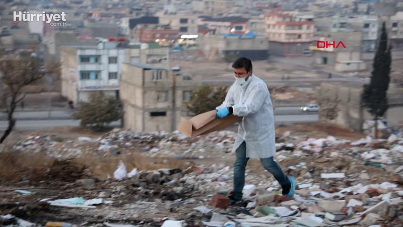 Gaziantep'te kadın çantası içerisinde cenin bulundu