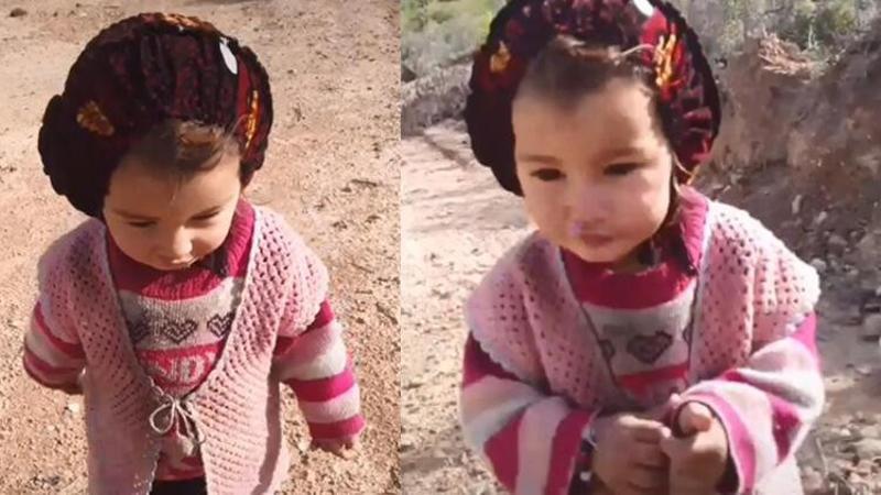 Küçük Müslüme Yağal'ın geçen yıl çekilen görüntüsü ortaya çıktı