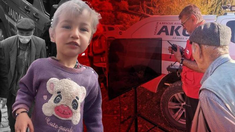 Müslüme'nin tutuklanan dedesi, drone ile yapılan arama çalışmalarını izlemiş