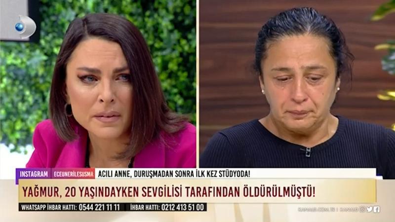 Ece Üner canlı yayında gözyaşlarını tutamadı