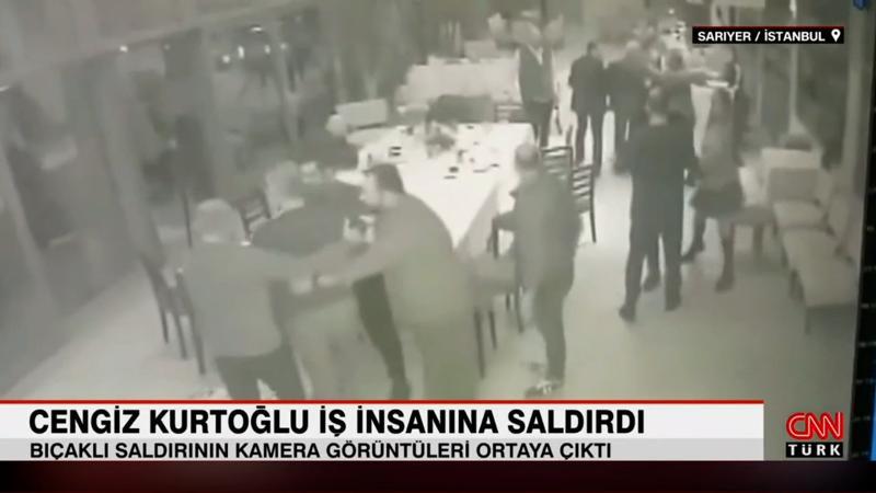 Cengiz Kurtoğlu, iş insanına saldırdı