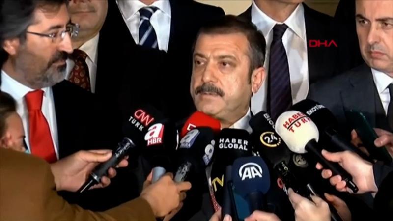 Merkez Bankası Başkanı Kavcıoğlu, bankacılarla buluştu