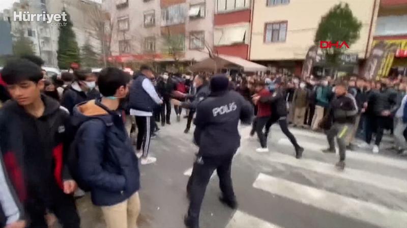 Konya'da lisede kavga