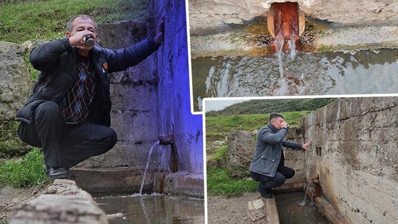 Bu köyün çeşmesinden doğal maden suyu akıyor