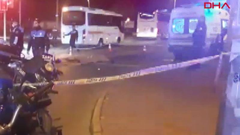 Esenyurt'ta akaryakıt tankerinin ezdiği kadın hayatını kaybetti