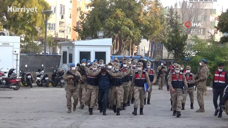 Uzman Çavuş’u şehit eden 5 zanlı adliyeye götürüldü