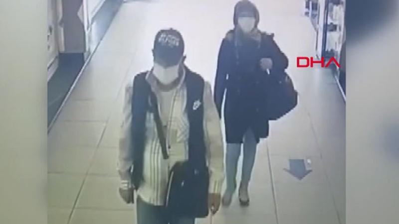 Şişli'de kafeteryada oturan çifte hırsız şoku