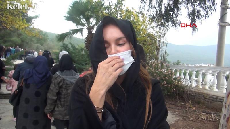 Ebru Şallı'nın acı günü, babası toprağa verildi