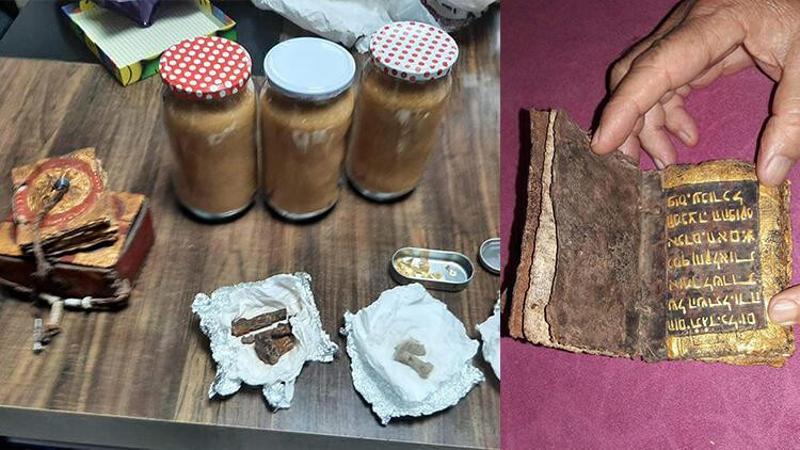 Tekirdağ'da tarihi Tevrat ile kaliforniyum ele geçirildi