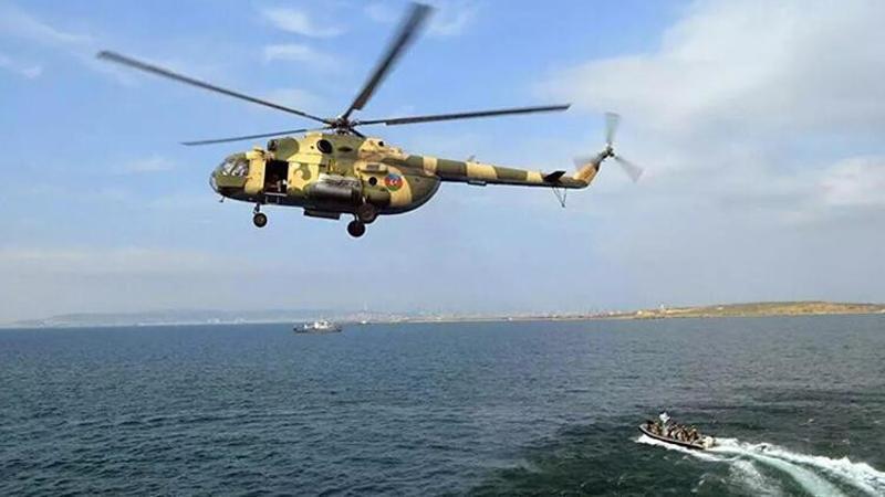 Azerbaycan'da helikopter kazası