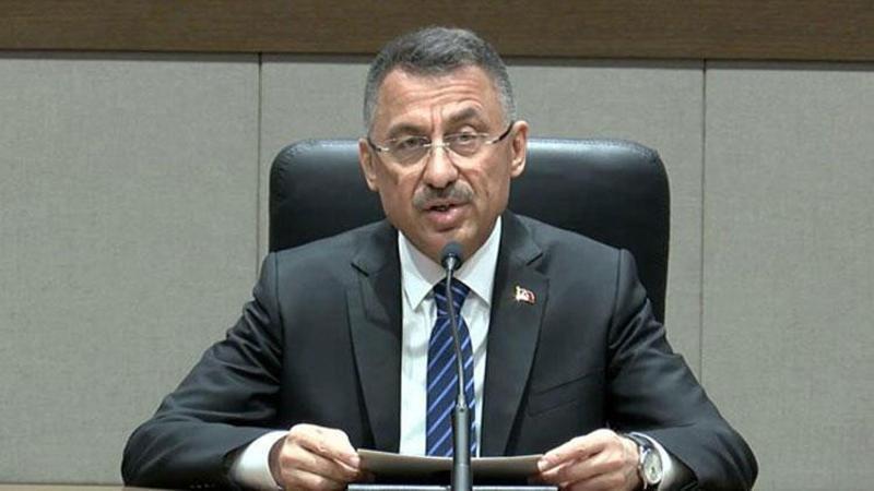 Cumhurbaşkanı Yardımcısı Fuat Oktay, açıklamalarda bulundu