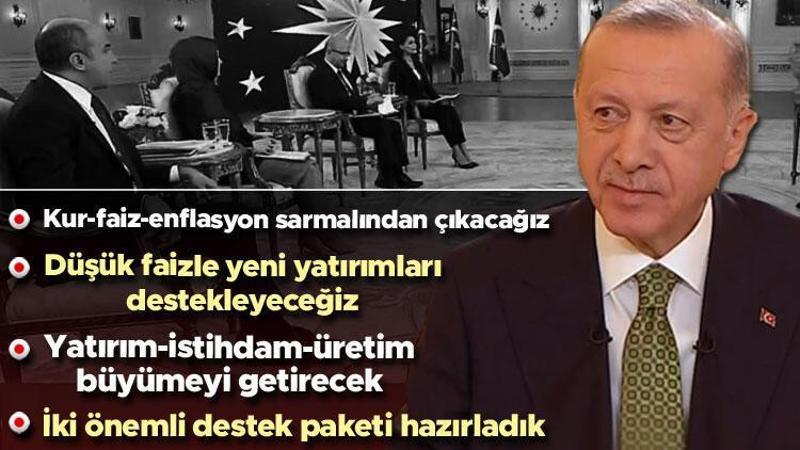 Cumhurbaşkanı Erdoğan, yeni ekonomi modelini anlattı