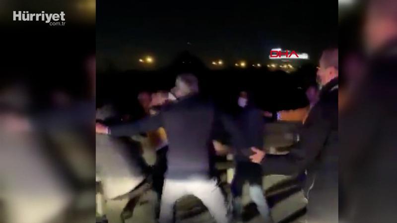 İETT şoföründen ambulans sürücüsüne dayak