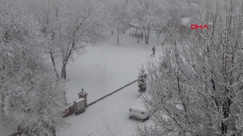 Ardahan beyaza büründü