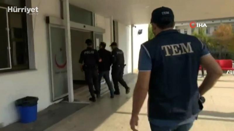 Eylem hazırlığındaki terörist özel ekiple İzmir’de yakalandı