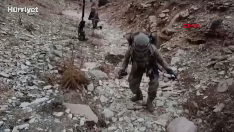 'Eren Kış- 8 Operasyonu'nda bölge didik didik aranıyor