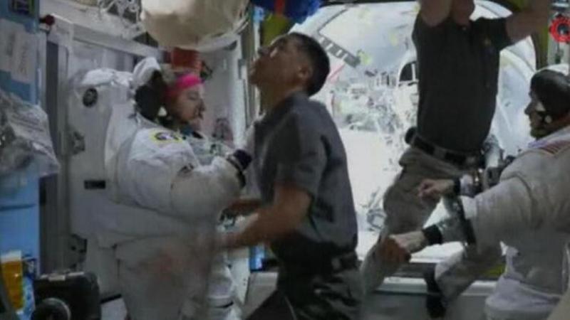 NASA astronotları uzay yürüyüşüne çıktı