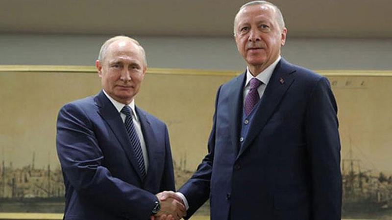 Cumhurbaşkanı Erdoğan ve Putin arasında kritik görüşme