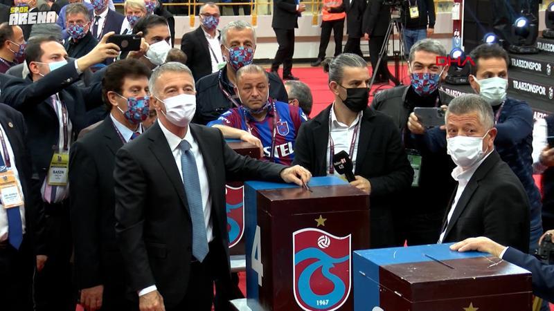 Trabzonspor'da 78'inci Genel Kurul; Ağaoğlu, oyunu kullandı