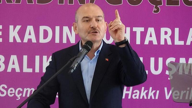 İçişleri Bakanı Süleyman Soylu, Türkiye Kadın Muhtarlar Derneği Balıkesir Buluşması'na katıldı
