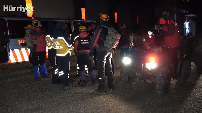 Uludağ’da mahsur kalan 3 arkadaşı kurtarmak için operasyon başlatıldı