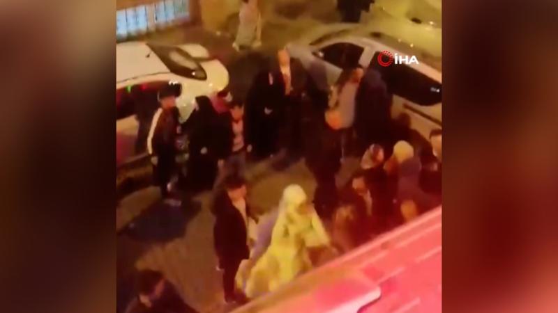 Gelin düğünü bıraktı kavga ayırdı