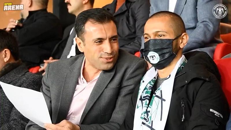 Konyaspor Başkanı Fatih Özgökçen görme engelli taraftara maç anlattı!