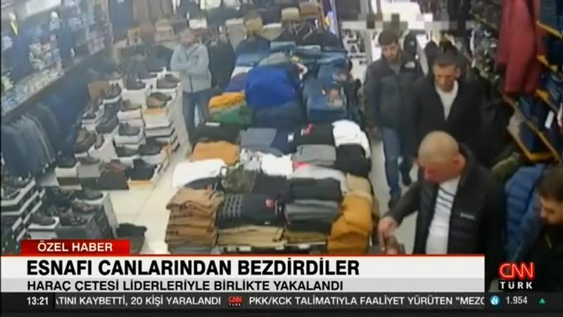 Haraç çetesine operasyon
