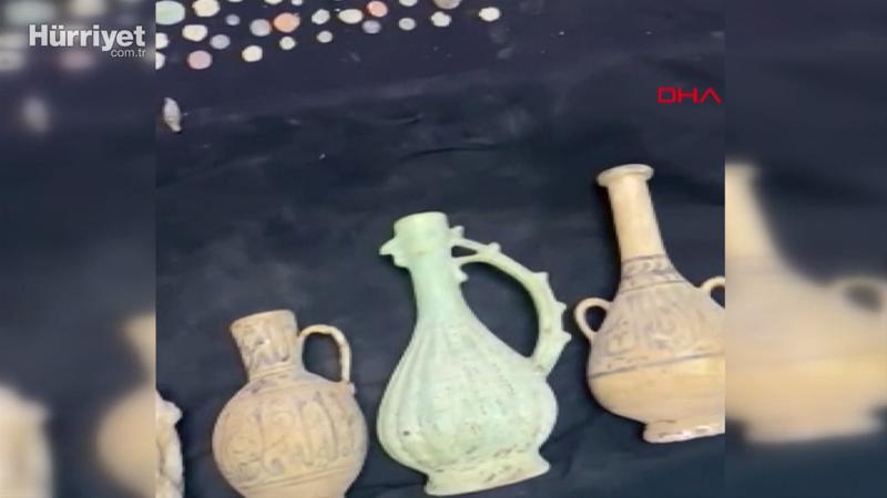 Adana'da tarihi eser kaçakçılığı operasyonu; sikke ve heykelcikler ele geçirildi
