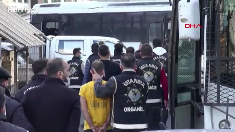 İstanbul merkezli 7 ilde organize suç örgütüne operasyon: 25 kişi tutuklandı