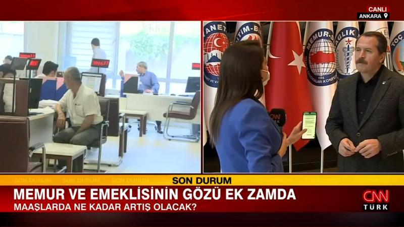 Memur-Sen Genel Başkanı Ali Yalçın canlı yayında açıklamalarda bulundu